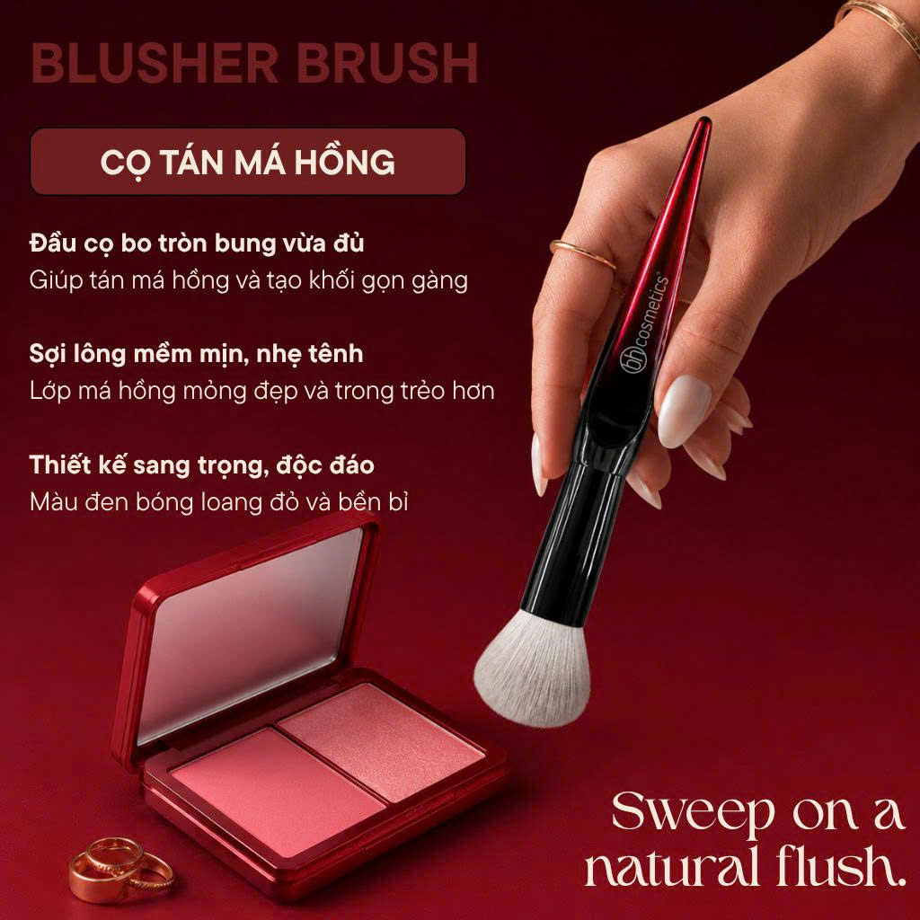 Cọ Tán Má Hồng Đánh Khối BH Cosmetics Blusher BH003